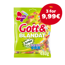 Malaco Gott & Blandat Supersur