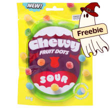 Parasta ennen: 09.08.2027 Sweet Story Makeiset Chewy Fruit Dots Sour