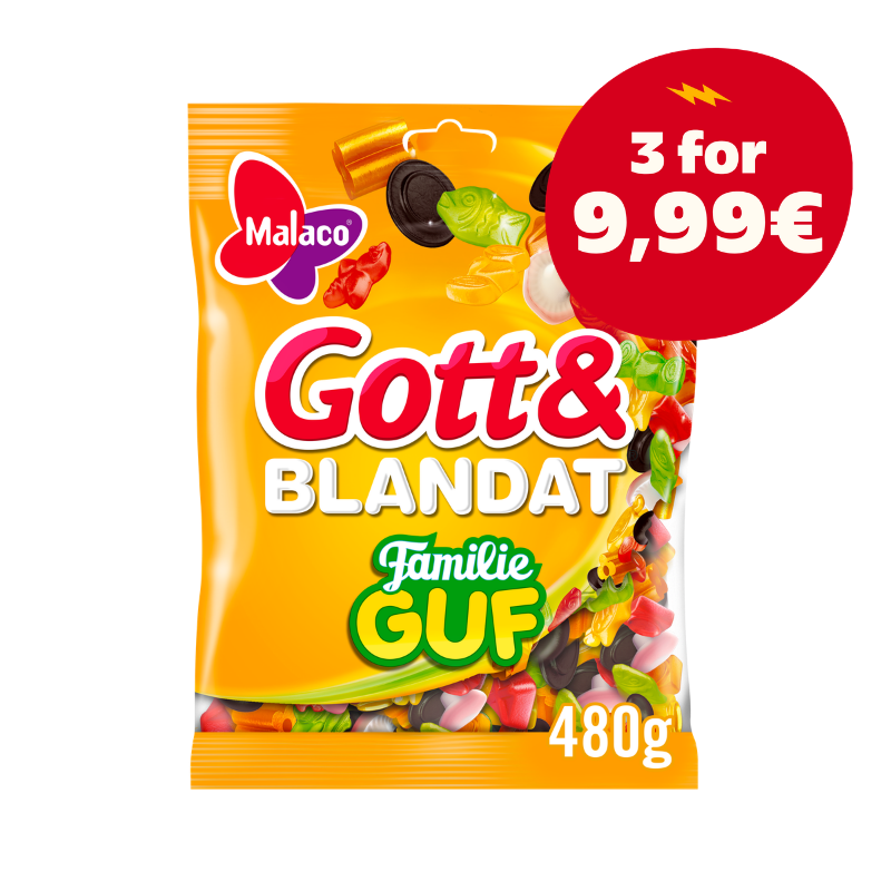 Malaco Gott & Blandat Familie Guf