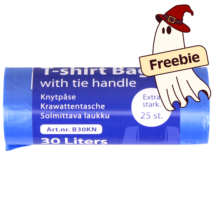 ReCirkel Roskapussit 30 L Sininen 25-pack